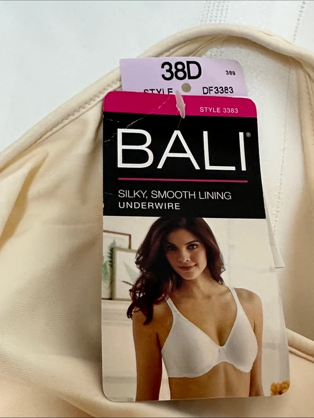 Bali Underwire Smooth Comfort Bra — Beige